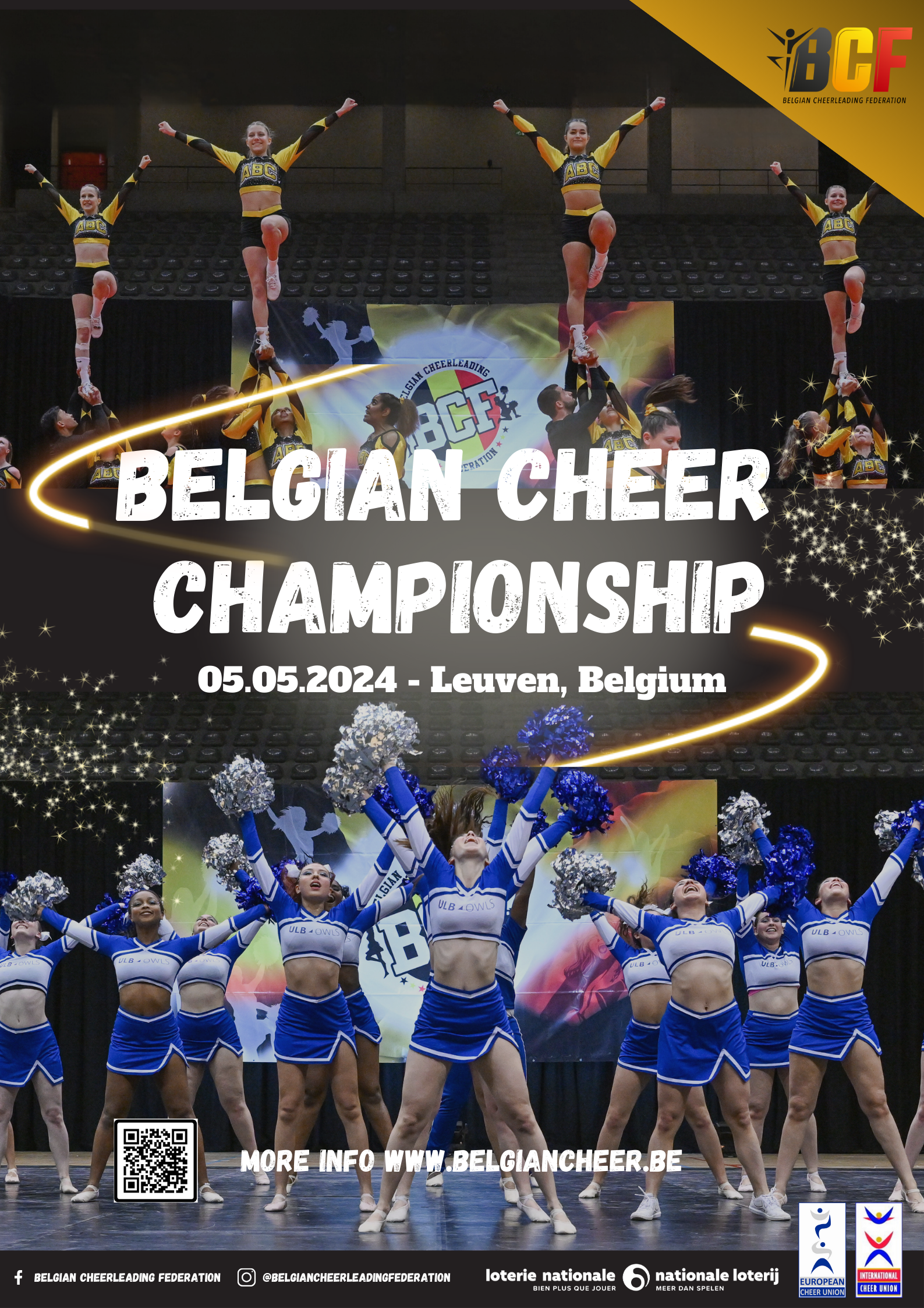 Ticket Belgian Cheer Championship 2024 - VOLWASSENE